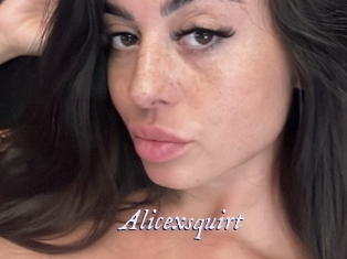 Alicexsquirt